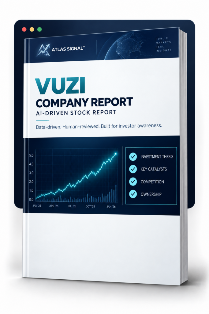 Atlas Signal VUZI company report cover